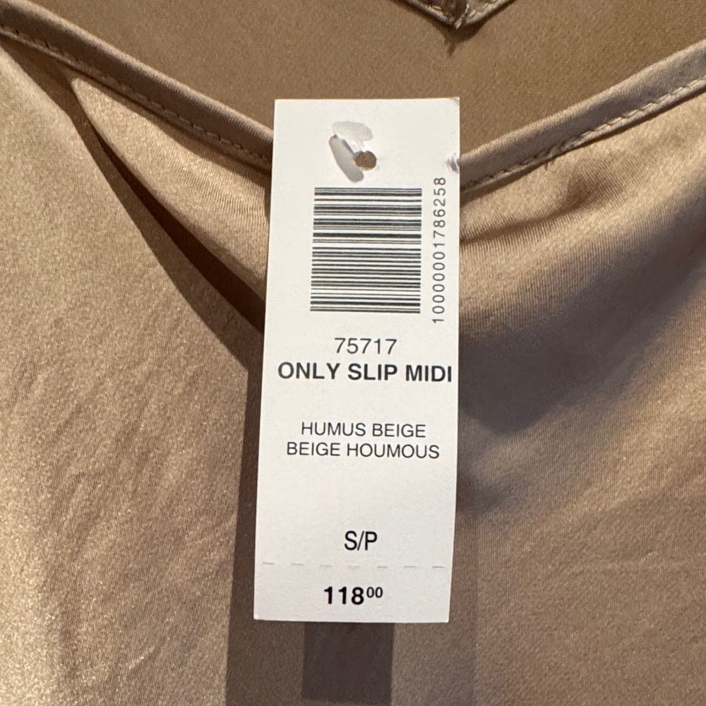 Aritzia Tan Midi Slip Dress - Picture 3 of 4